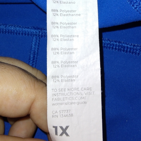 Powerhold by Fabletics leggings 1X - Picture 6 of 6